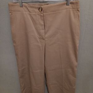 Ann Taylor Curvy Fit Beige Trousers